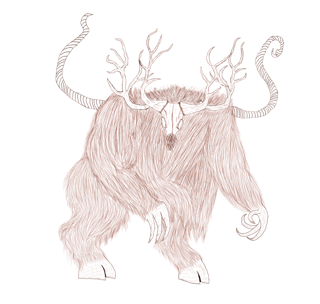 wendigo final sketch